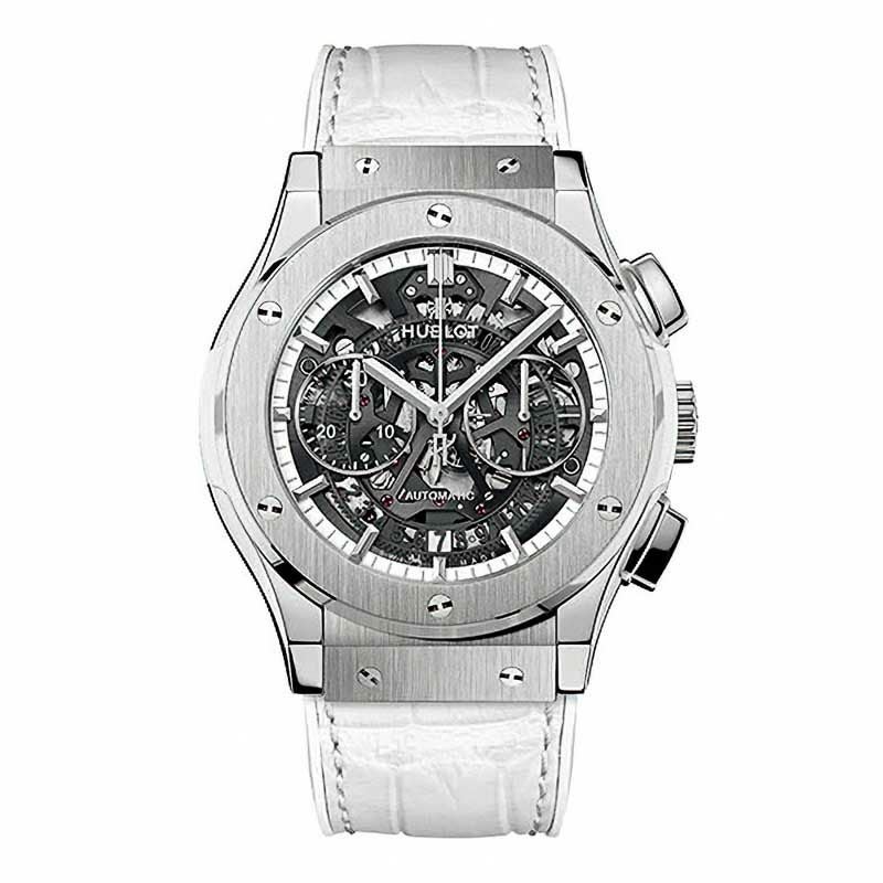 HUBLOT AERO FUSION CHRONOGRAPH ALL WHITE ウブロ アエロ・フュージョン クロノグラフ オールホワイト 525.NE.0127.LR