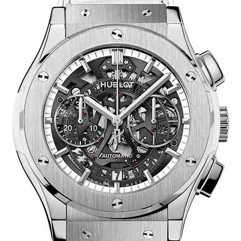 HUBLOT AERO FUSION CHRONOGRAPH ALL WHITE ウブロ アエロ・フュージョン クロノグラフ オールホワイト 525.NE.0127.LR