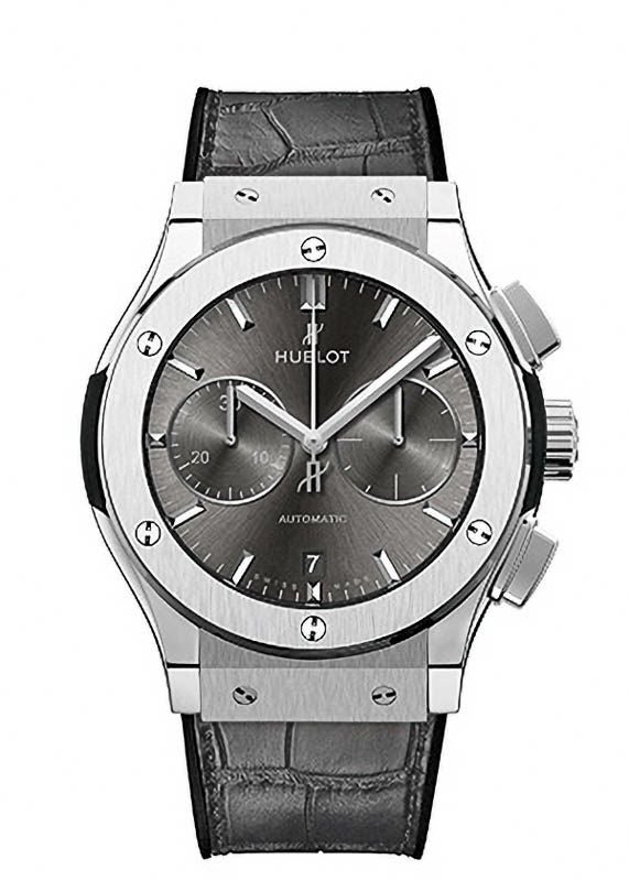 HUBLOT CLASSIC FUSION CHRONOGRAPH TITANIUM RACING GRAY ウブロ