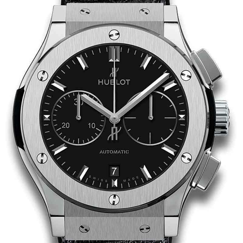 HUBLOT CLASSIC FUSION CHRONOGRAPH TITANIUM ウブロ クラシック