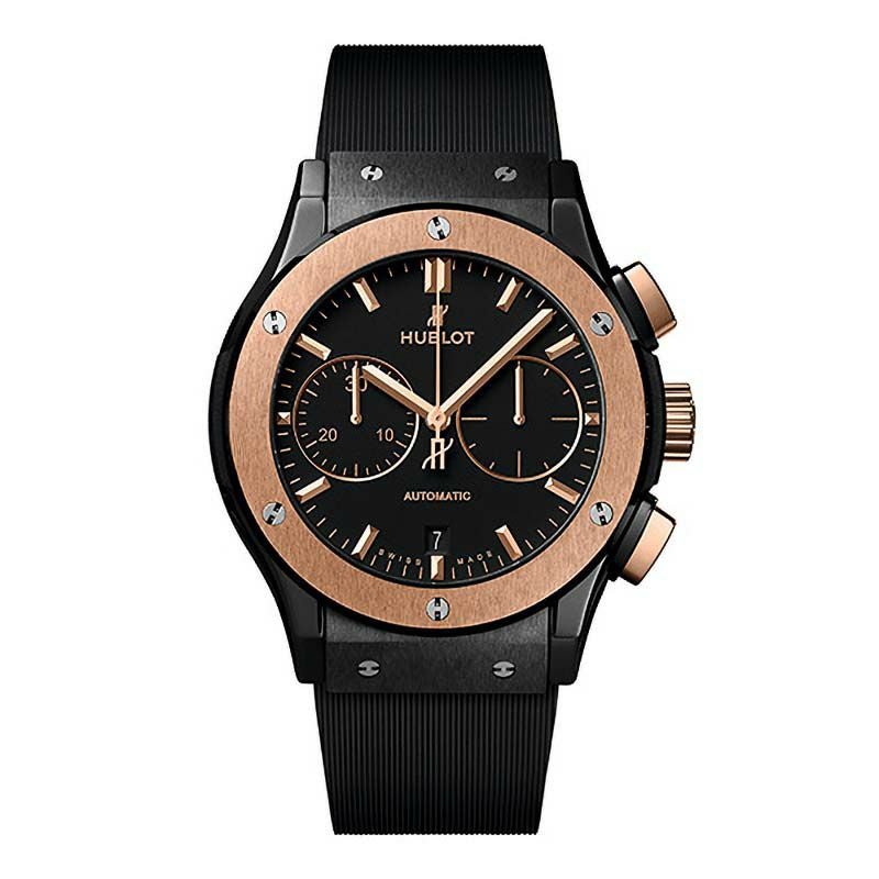 HUBLOT CLASSIC FUSION CHRONOGRAPH CERAMIC KING GOLD ウブロ