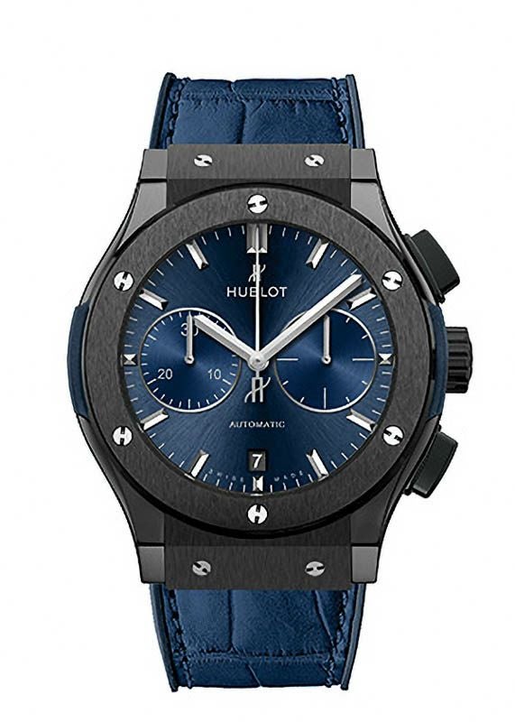 HUBLOT CLASSIC FUSION CHRONOGRAPH CERAMIC BLUE ウブロ クラシック 