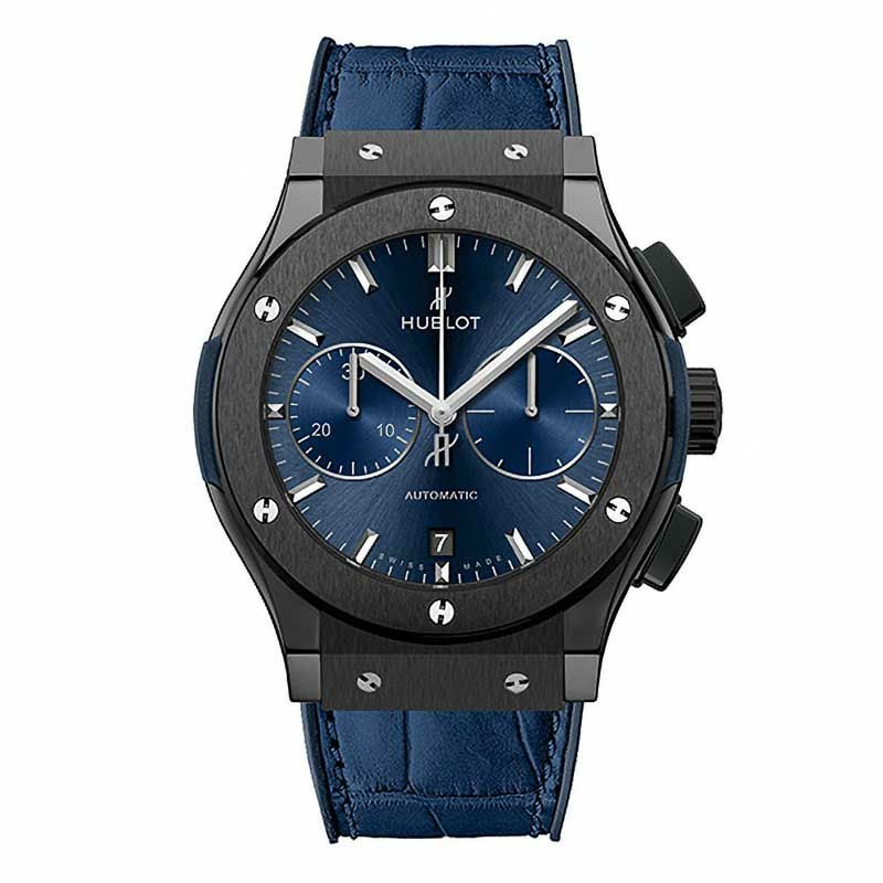 HUBLOT CLASSIC FUSION CHRONOGRAPH CERAMIC BLUE ウブロ クラシック 
