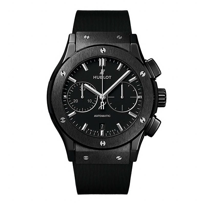 HUBLOT CLASSIC FUSION CHRONOGRAPH BLACK MAGIC ウブロ クラシック