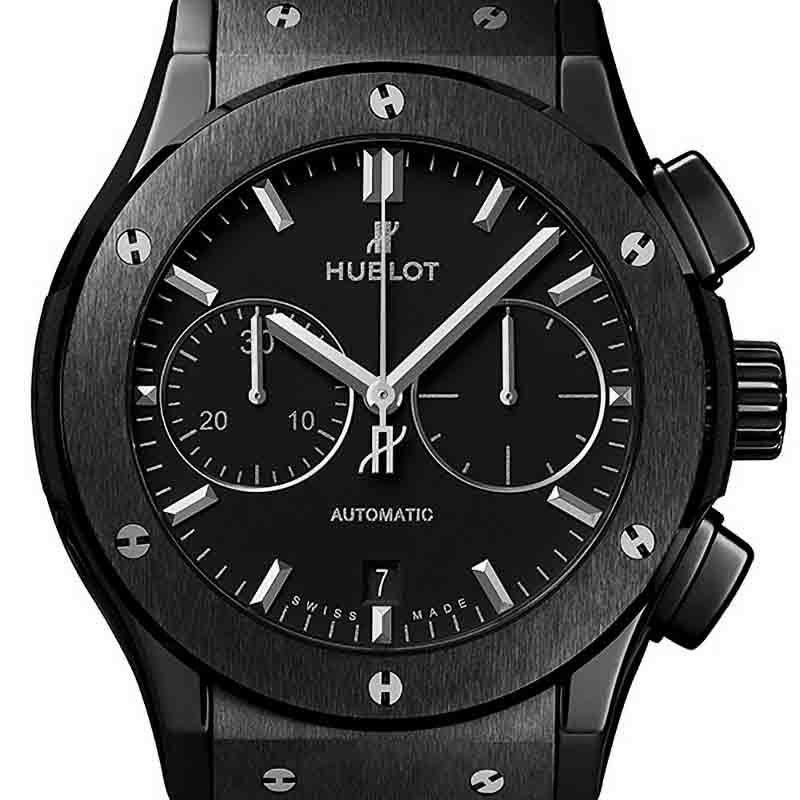 HUBLOT CLASSIC FUSION CHRONOGRAPH BLACK MAGIC ウブロ クラシック