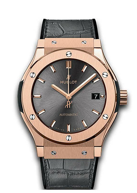 HUBLOT CLASSIC FUSION KING GOLD RACING GRAY ウブロ クラシック