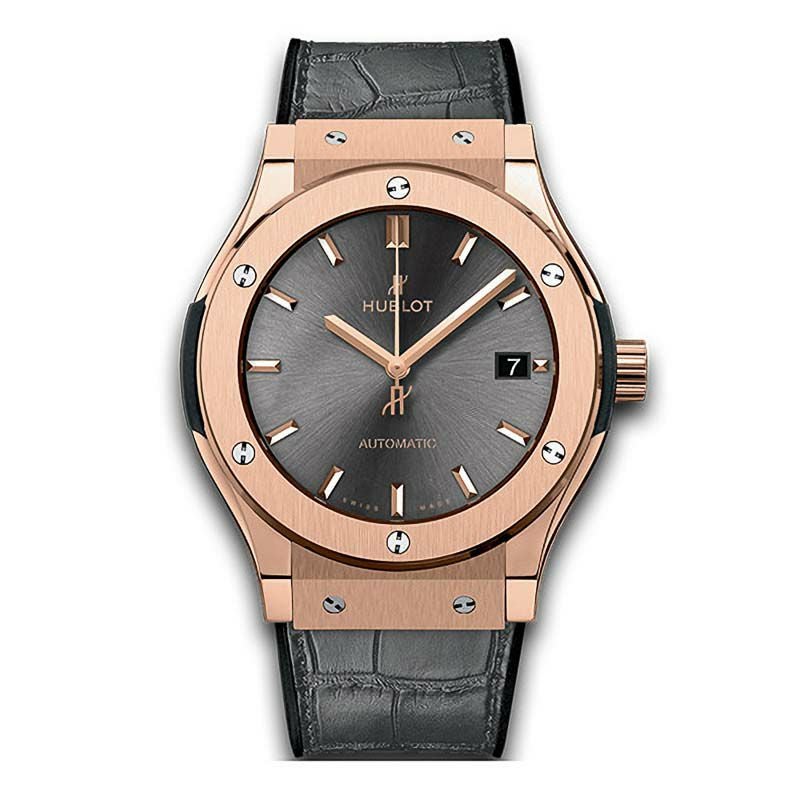 HUBLOT CLASSIC FUSION KING GOLD RACING GRAY ウブロ クラシック