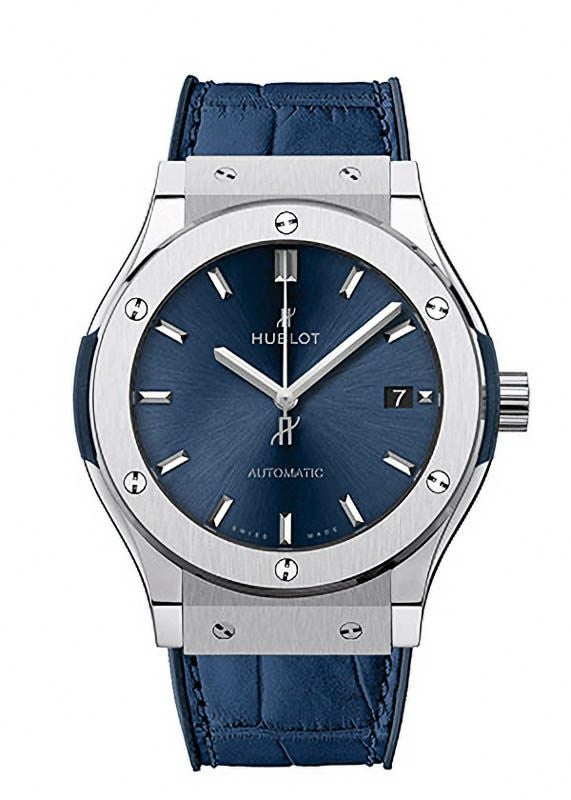 HUBLOT CLASSIC FUSION TITANIUM BLUE ウブロ クラシック・フュージョン チタニウム ブルー 511.NX.7170.LR