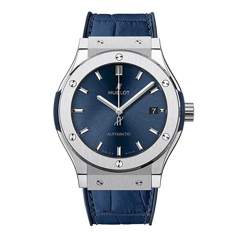 HUBLOT CLASSIC FUSION TITANIUM BLUE ウブロ クラシック・フュージョン チタニウム ブルー 511.NX.7170.LR
