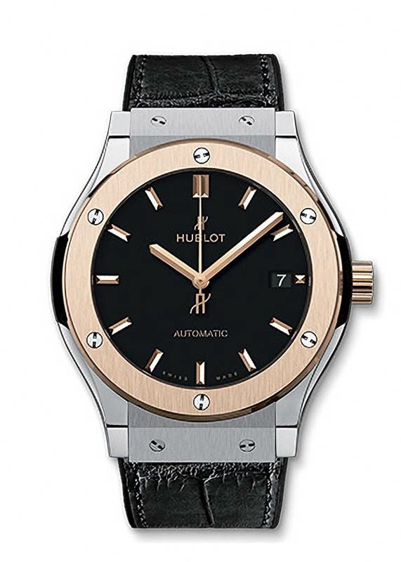 HUBLOT CLASSIC FUSION TITANIUM KING GOLD ウブロ クラシック