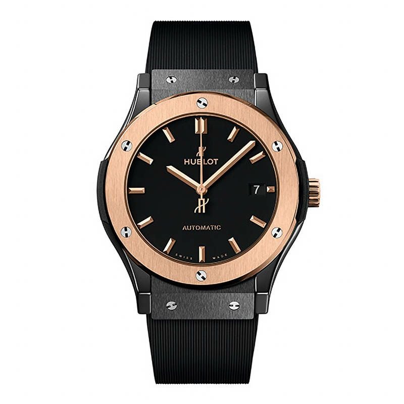 HUBLOT CLASSIC FUSION CERAMIC KING GOLD ウブロ クラシック