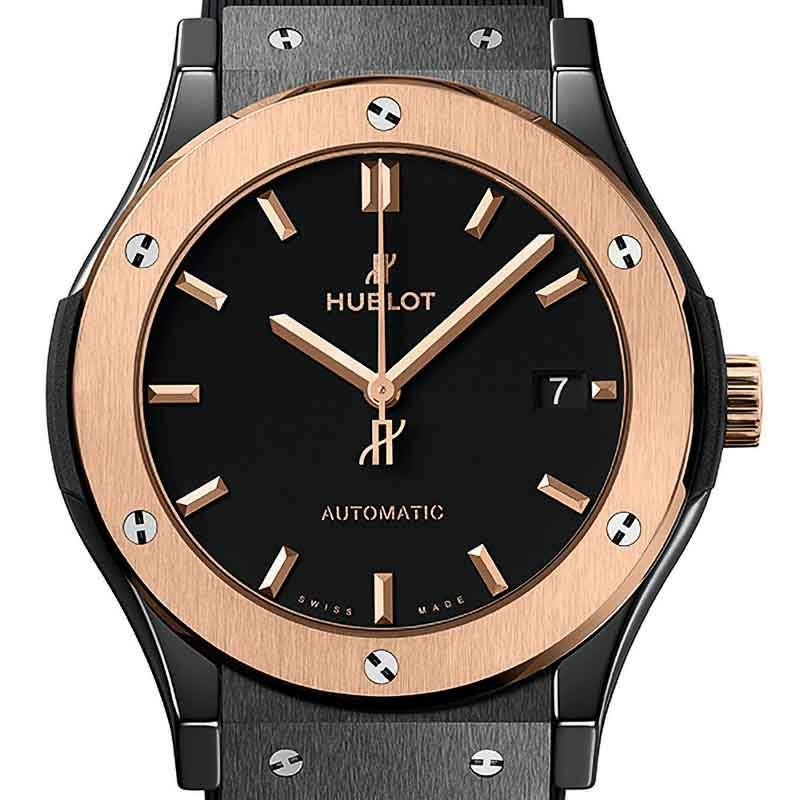 Hublot ウブロ クラシックフュージョン クロノグラフ キングゴールド HUBLOT CLASSIC FUSION CERAMIC KING GOLD ウブロ クラシック