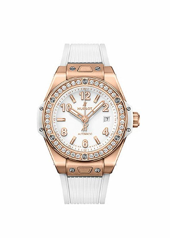 HUBLOT BIG BANG ONE CLICK KING GOLD WHITE DIAMONDS ウブロ ビッグ