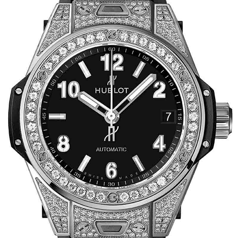 HUBLOT BIG BANG ONE CLICK STEEL PAVE ウブロ ビッグ・バン ワン