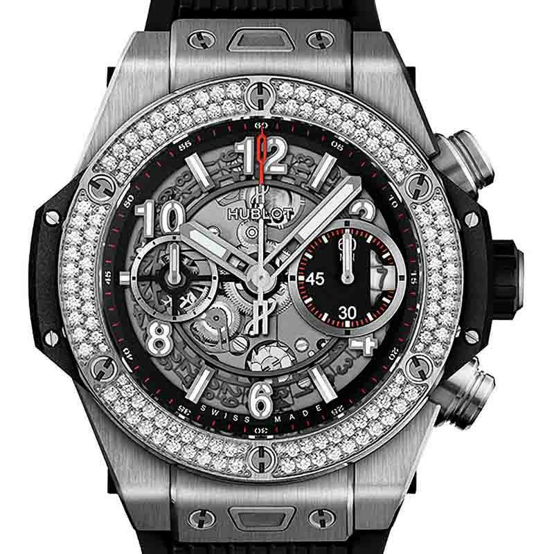 HUBLOT BIG BANG UNICO TITANIUM DIAMONDS ウブロ ビッグ・バン ウニコ 