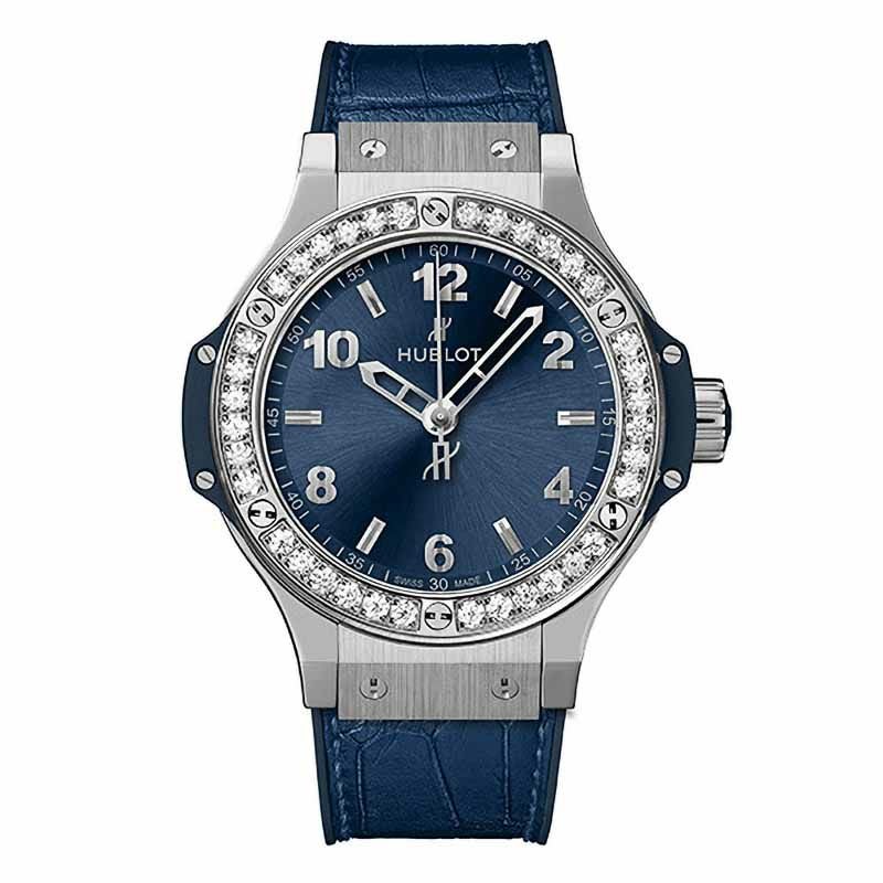 HUBLOT BIG BANG STEEL BLUE DIAMONDS ウブロ ビッグ・バン スチール ブルー ダイヤモンド 361.SX.7170.LR.1204