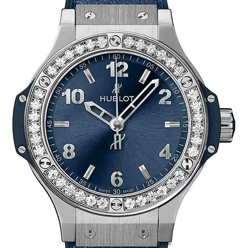 HUBLOT BIG BANG STEEL BLUE DIAMONDS ウブロ ビッグ・バン スチール ブルー ダイヤモンド 361.SX.7170.LR.1204