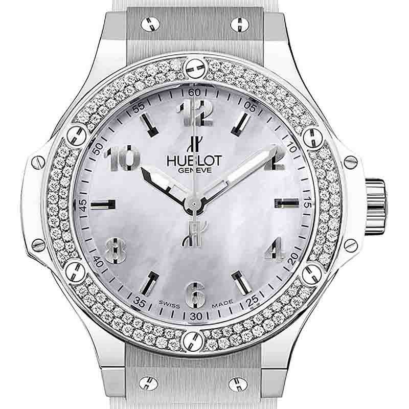HUBLOT BIG BANG ALL WHITE DIAMONDS MOTHER OF PEARL ウブロ ビッグ・バン オールホワイト ダイヤモンド マザーオブパール 361.SE.6010.RW.1104