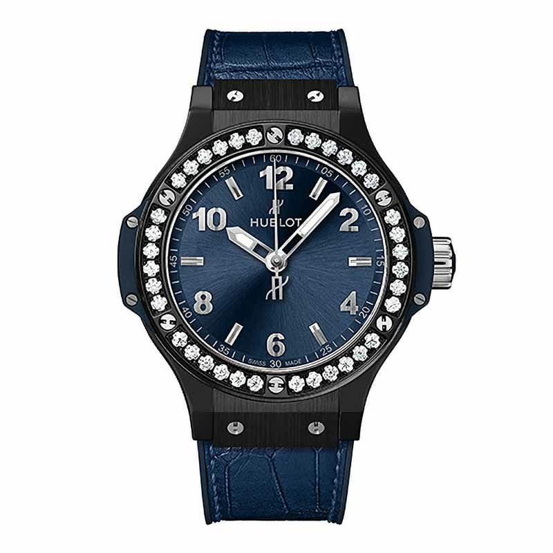 HUBLOT BIG BANG CERAMIC BLUE DIAMONDS ウブロ ビッグ・バン セラミック ブルー ダイヤモンド 361.CM.7170.LR.1204