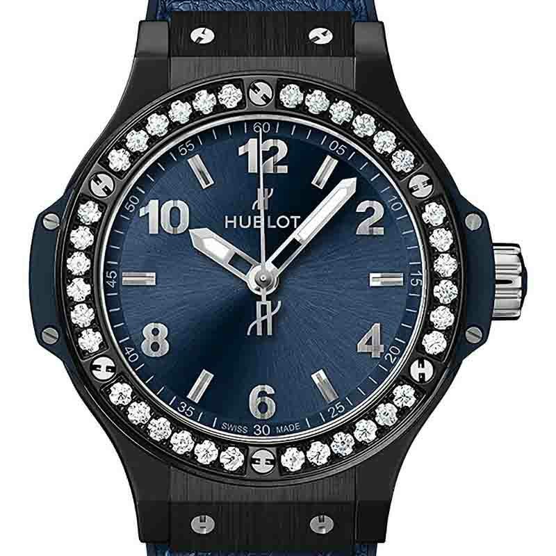 HUBLOT BIG BANG CERAMIC BLUE DIAMONDS ウブロ ビッグ・バン セラミック ブルー ダイヤモンド 361.CM.7170.LR.1204