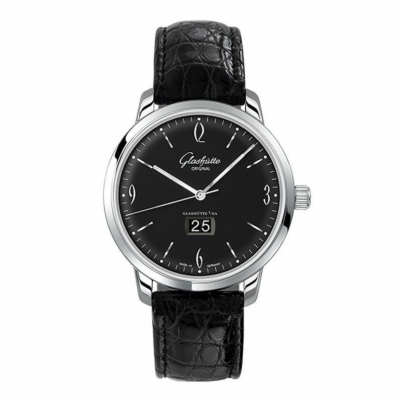 GLASHUTTE ORIGINAL Sixties Panorama Date グラスヒュッテ・オリジナル シックスティーズ･パノラマデイト 2-39-47-03-02-04