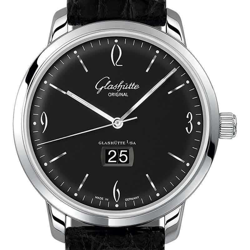 GLASHUTTE ORIGINAL Sixties Panorama Date グラスヒュッテ・オリジナル シックスティーズ･パノラマデイト 2-39-47-03-02-04