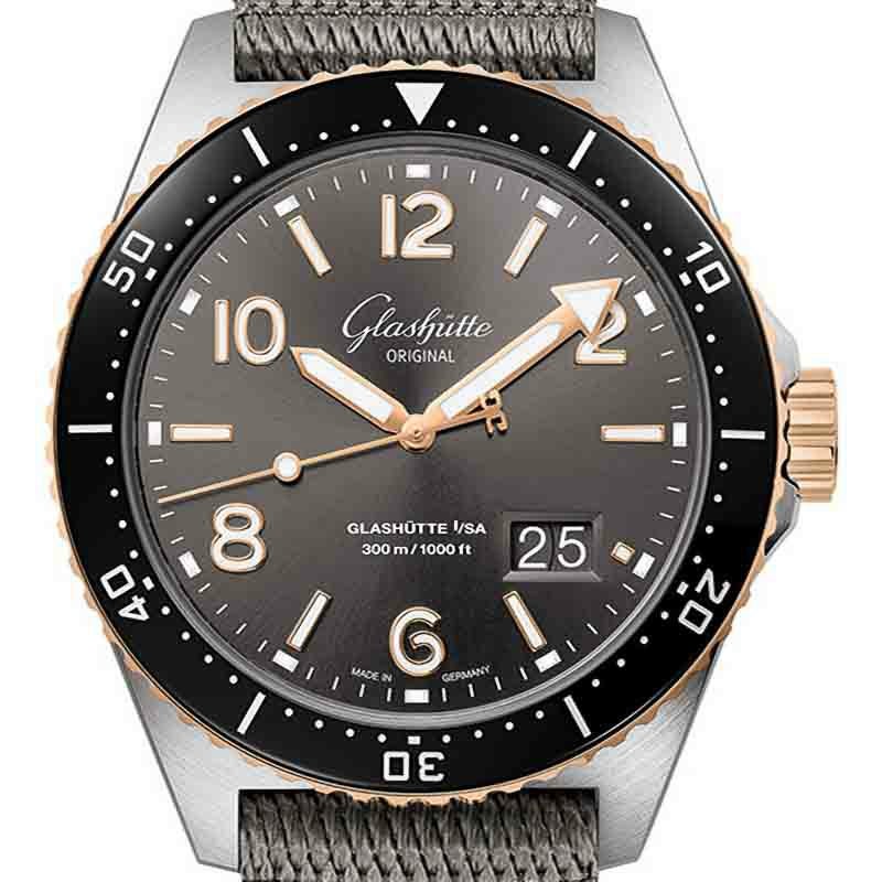 GLASHUTTE ORIGINAL SeaQ Panorama Date グラスヒュッテ・オリジナル