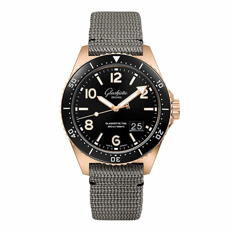 GLASHUTTE ORIGINAL SeaQ Panorama Date グラスヒュッテ・オリジナル シーキュー パノラマデイト 1-36-13-03-90-34