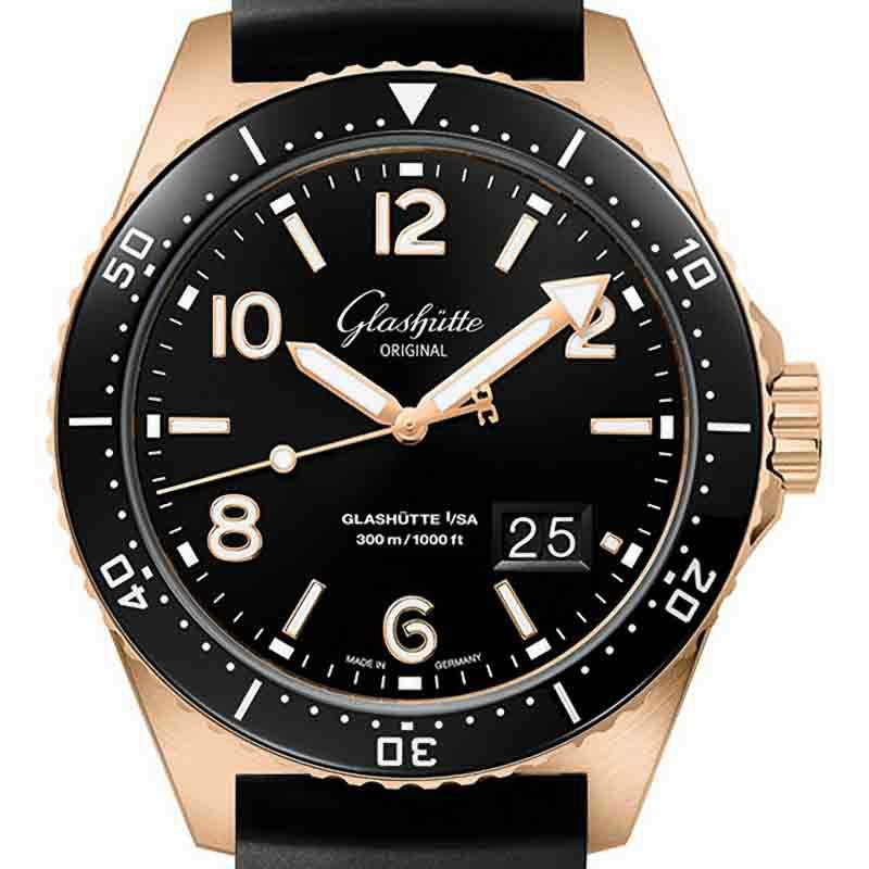 GLASHUTTE ORIGINAL SeaQ Panorama Date グラスヒュッテ・オリジナル シーキュー パノラマデイト 1-36-13-03-90-33