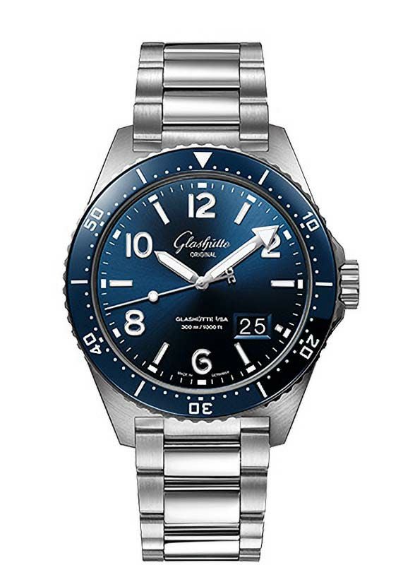 GLASHUTTE ORIGINAL SeaQ Panorama Date グラスヒュッテ・オリジナル シーキュー パノラマデイト 1-36-13-02-81-70