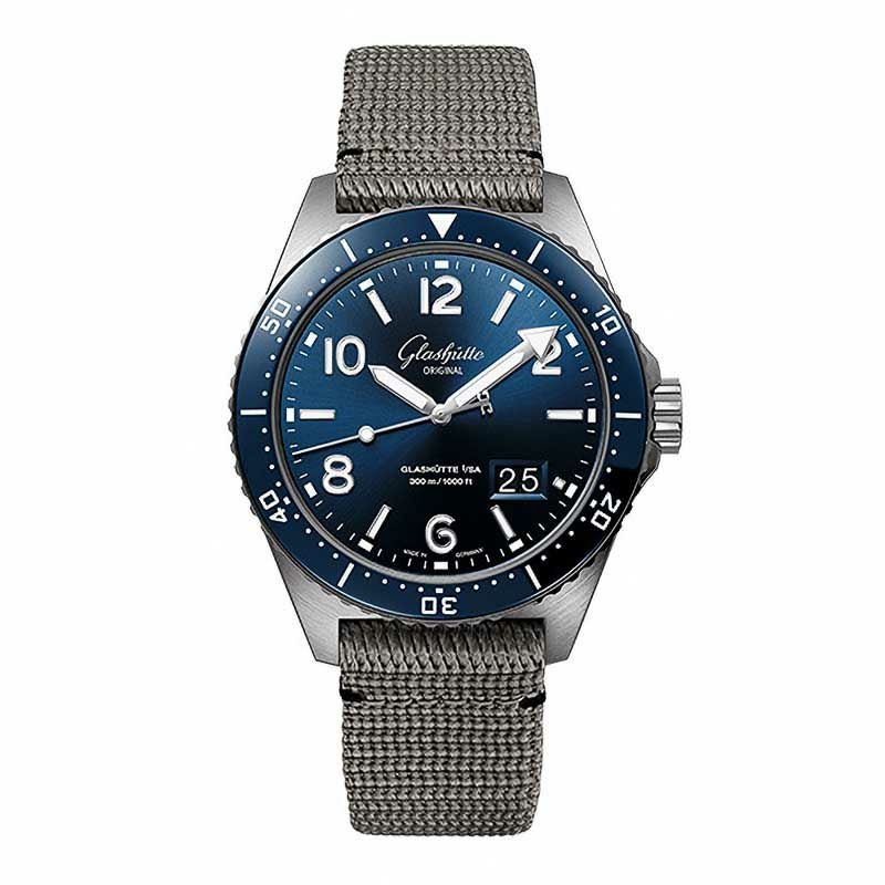 GLASHUTTE ORIGINAL SeaQ Panorama Date グラスヒュッテ・オリジナル シーキュー パノラマデイト 1-36-13-02-81-34