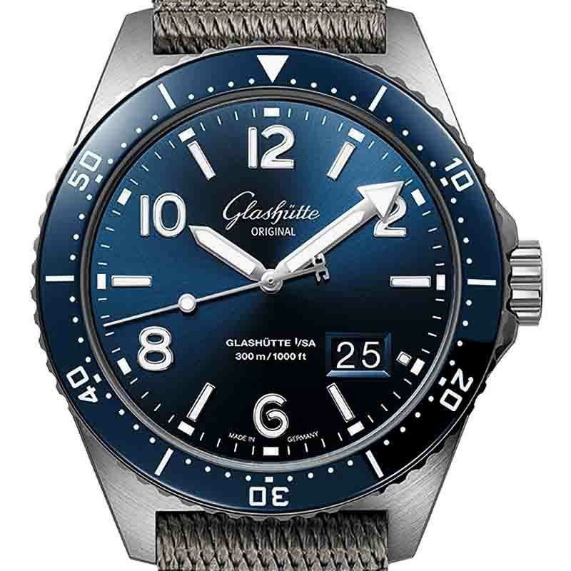 GLASHUTTE ORIGINAL SeaQ Panorama Date グラスヒュッテ・オリジナル