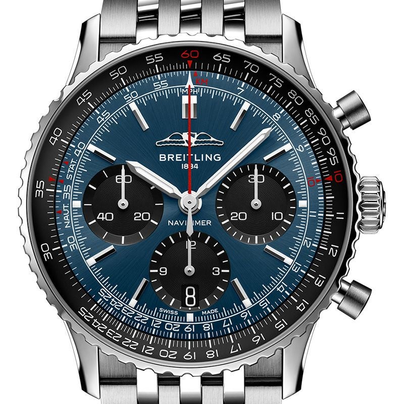 BREITLING NAVITIMER B01 CHRONOGRAPH 41 ブライトリング ナビタイマー B01 クロノグラフ 41 AB0139241C1A1