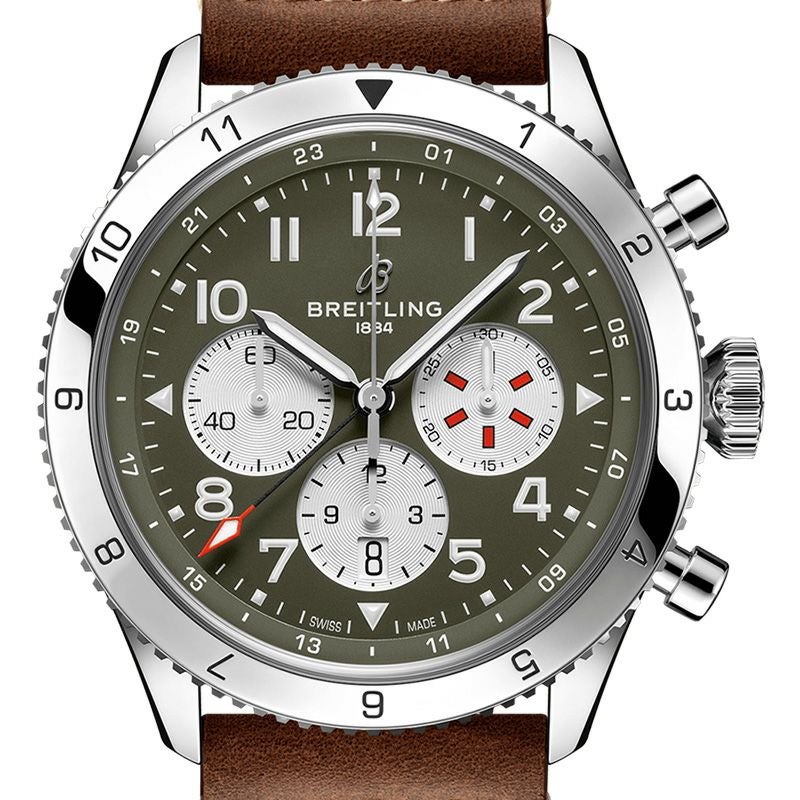 BREITLING SUPER AVI B04 CHRONOGRAPH GMT 46 Curtiss Warhawk