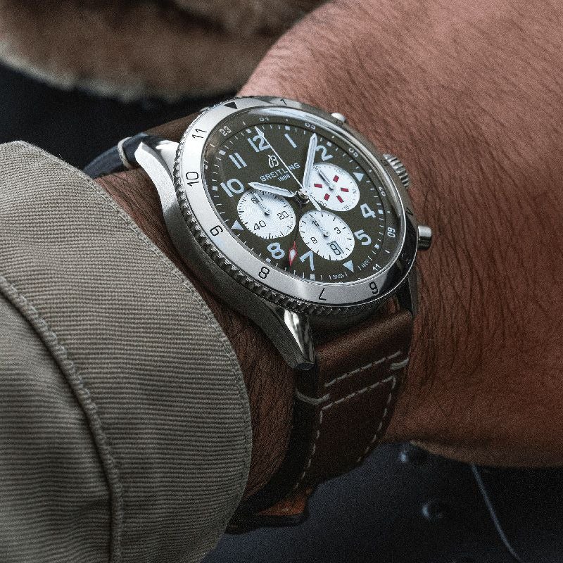 BREITLING SUPER AVI B04 CHRONOGRAPH GMT 46 Curtiss Warhawk