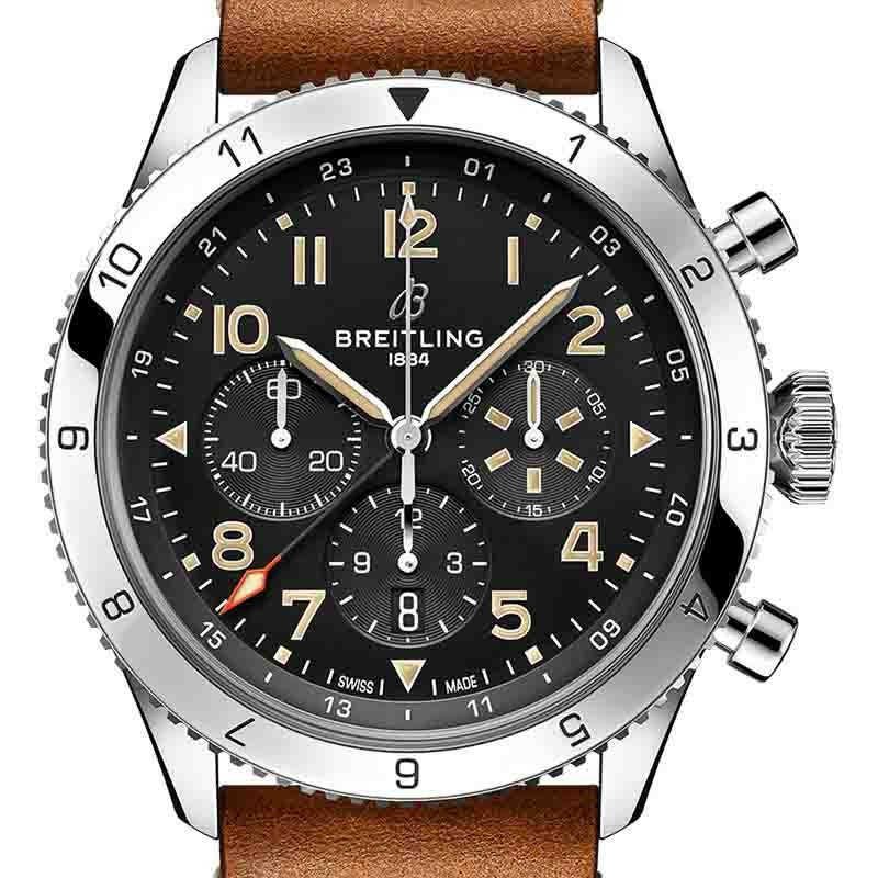 BREITLING SUPER AVI B04 CHRONOGRAPH GMT 46 P-51 Mustang
