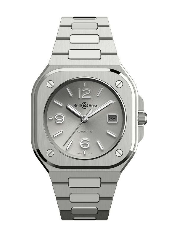 BELL & ROSS BR 05 GREY STEEL ベル＆ロス BR 05 グレイスティール BR05A-GR-ST/SST