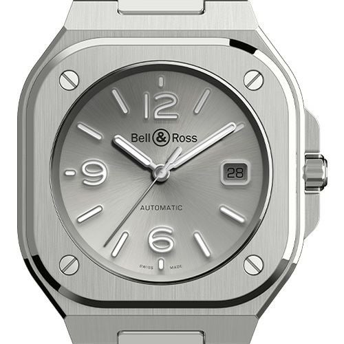BELL & ROSS BR 05 GREY STEEL ベル＆ロス BR 05 グレイスティール BR05A-GR-ST/SST