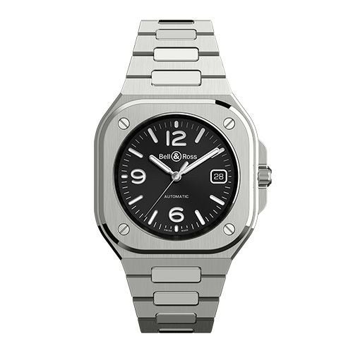 BELL & ROSS BR 05 BLACK STEEL ベル＆ロス BR 05 ブラックスティール BR05A-BL-ST/SST