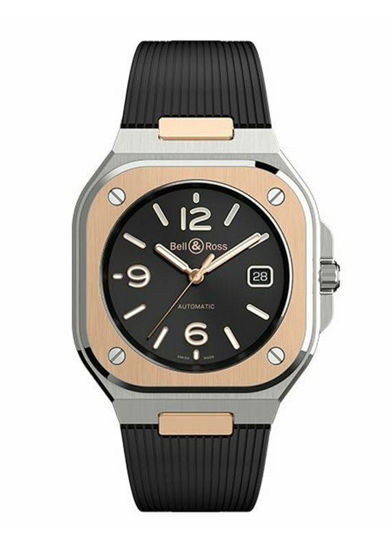 Bell ＆ Ross BR 05 BLACK STEEL & GOLD ベル＆ロス BR 05 ブラック
