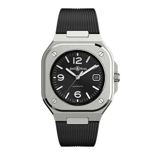BELL & ROSS BR 05 BLACK STEEL  ベル＆ロス BR 05 ブラックスティール BR05A-BL-ST/SRB