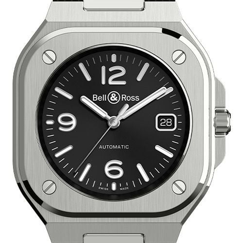 BELL & ROSS BR 05 BLACK STEEL  ベル＆ロス BR 05 ブラックスティール BR05A-BL-ST/SRB