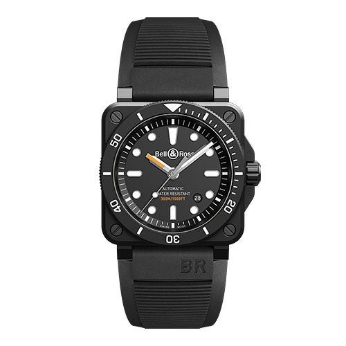 BELL & ROSS BR 03-92 DIVER BLACK MATTE ベル＆ロス BR 03-92 ダイバーブラックマット BR0392-D-BL-CE/SRB