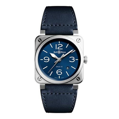 Bell ＆ Ross BR 03-92 BLUE STEEL ベル＆ロス BR 03-92 ブルー スティール BR0392-BLU-ST/SCA