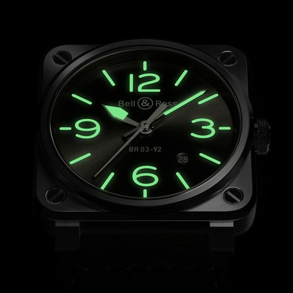 Bell ＆ Ross BR 03-92 BLUE STEEL ベル＆ロス BR 03-92 ブルー スティール BR0392-BLU-ST/SCA