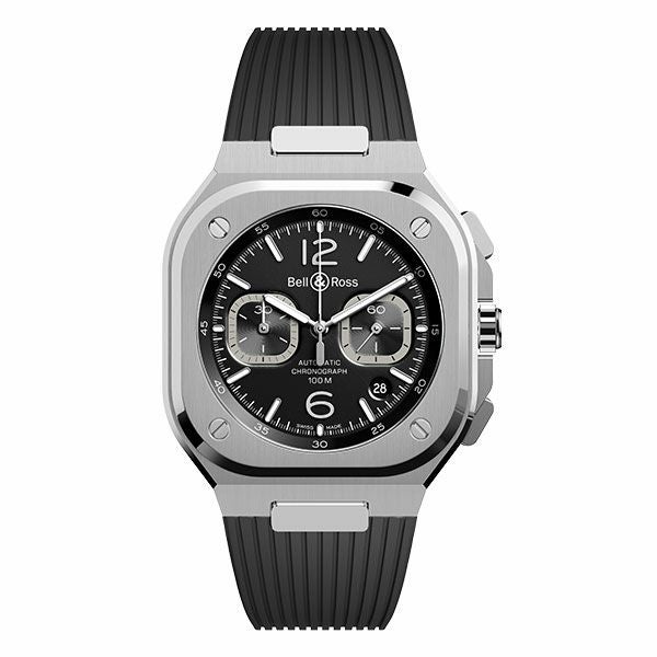 Bell ＆ Ross BR 05 CHRONO BLACK STEEL ベル＆ロス BR 05 クロノ
