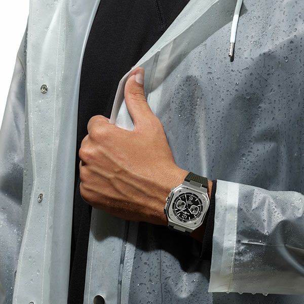 Bell ＆ Ross BR 05 CHRONO BLACK STEEL ベル＆ロス BR 05 クロノ
