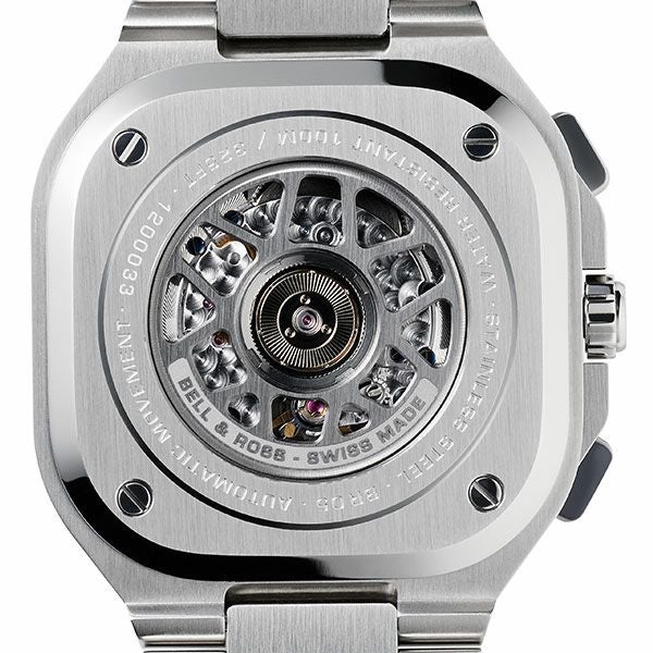 BELL & ROSS BR 05 CHRONO BLUE STEEL ベル＆ロス BR 05 クロノ ブルースティール BR05C-BU-ST/SST