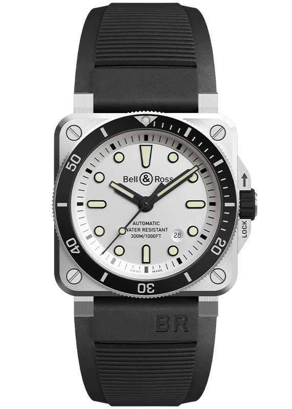 Bell ＆ Ross BR 03-92 DIVER WHITE ベル＆ロス BR 03-92 ダイバー 