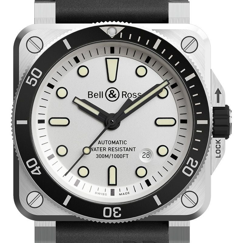 Bell ＆ Ross BR 03-92 DIVER WHITE ベル＆ロス BR 03-92 ダイバー